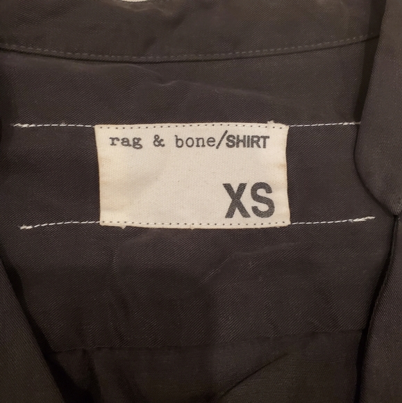 Rag & Bone Cavendish Drawstring Waist Shirt Dress - Picture 5 of 6